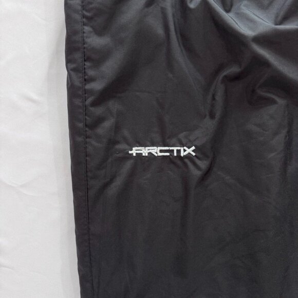 Arctix Snow Pants Mens Large Black Lined Filled Ski Outerwear Snowboarding - Picture 5 of 11